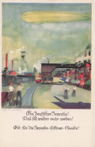 Zeppelin AK - Zeppelin Eckener Spende -793634
