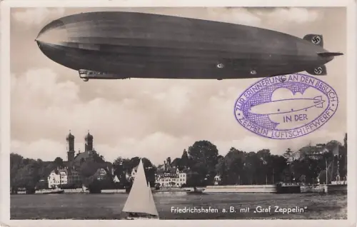 Friedrichshafen a. B. mit „Graf Zeppelin" -793644
