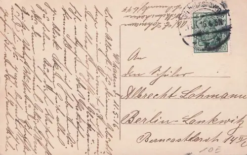 Seegefecht in der Nordsee unter Beteiligung eines Zeppelin Luftschiffes -793714