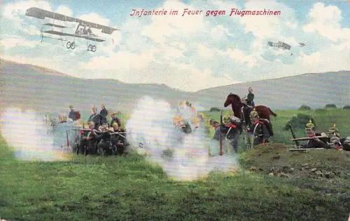 AK Kaisermanöver, Infanterie eröffnet das Feuer -793684
