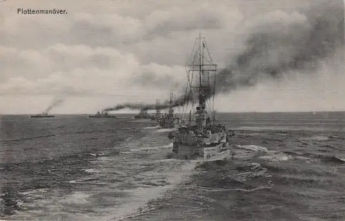 Flottenmanöver. -793730