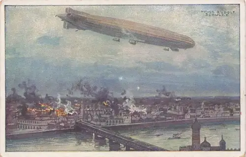 Hans Rudolf Schulze Zeppelin Luftschiff Schütte Lanz Warschau -793628
