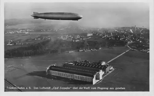 Friedrichshafen a. B. Das Luftschiff „Graf Zeppelin -793636