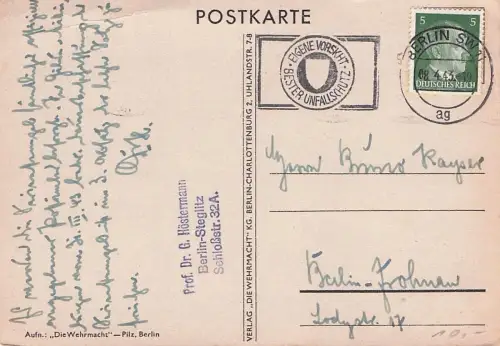 DER JAGDFLIEGER HAT DEN GEGNER IM SCHUSSFELD -793708