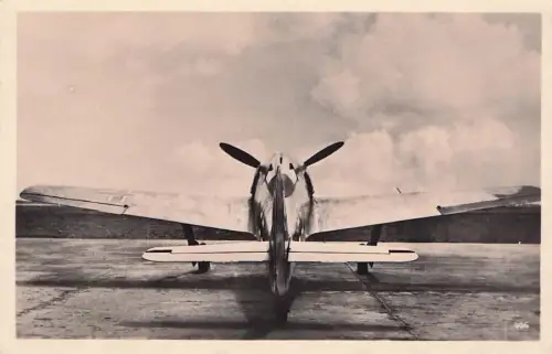 Luftfahrt, Militär, deutsches Flugzeug Focke-Wulf-Jag er Fw 190, Vintage-Postkarte -793716