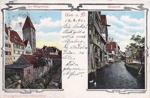 ulm Lirnogr.Kunstanarait Mehnar & Maas, Leipzig. -793764