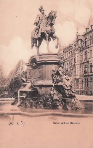 Grußkarte Denkmal für Kaiser Wilhelm I. in Köln -793798