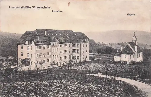 Wilhelmsheim, Lungeheilanstalt, Schlafbau, Kapelle -793940