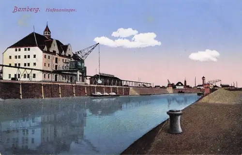 Bamberg, Hafenanlagen, Kontorgebäude -793970