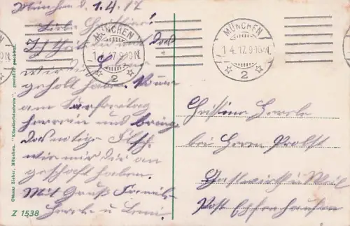 München, Löwenbräukeller und Strassenbahn -794024