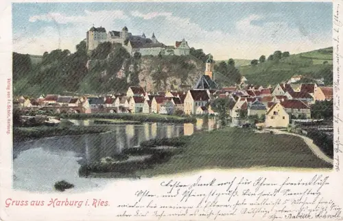 Gruss aus Harburg i. Ries. -793876