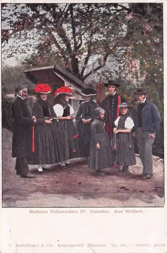 Badische Trachten, Sachverständiger, Amt Wolfach -793908