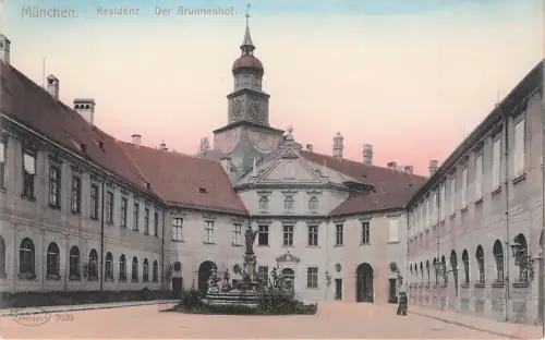 München. Residenz Der Brunnenhof. -793958