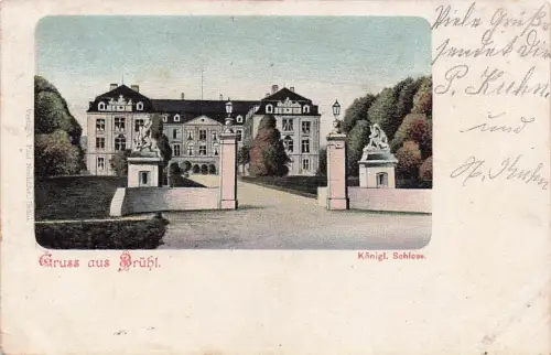 Gruss aus Brühl Königl. Schloss -793782