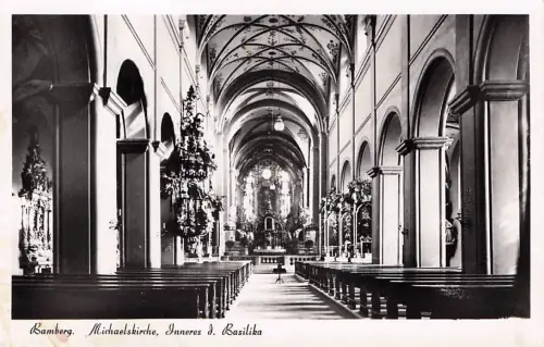 Bamberg. Michaelskirche, Inneres d. Basilika -794028