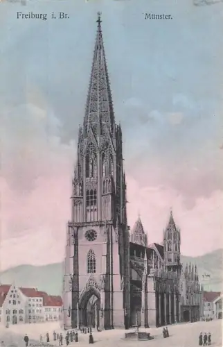 Ak Freiburg im Breisgau, Münster -793902