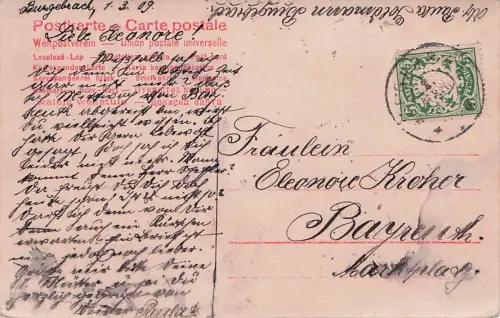 Frau mit Blumenstrauß 1927 -794002