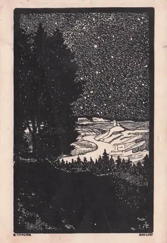 Zeichnung von G. Unger, Erfurt -794108