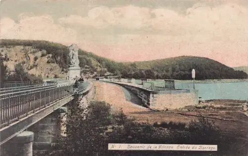 No 2. Souvenir de la Sileppe Entrée du Barrage. -794112