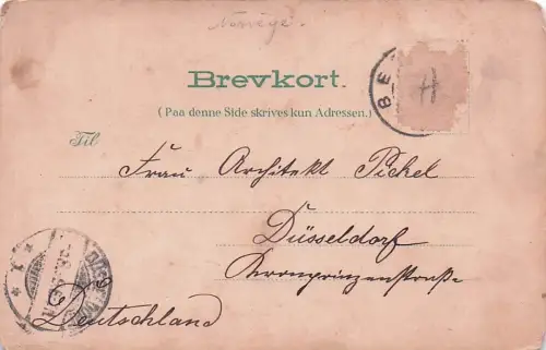 BERGEN - brukt i 1901 -794056