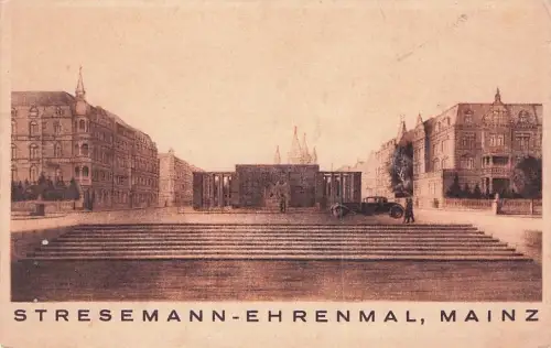 STRESEMANN-EHRENMAL, MAINZ -794282