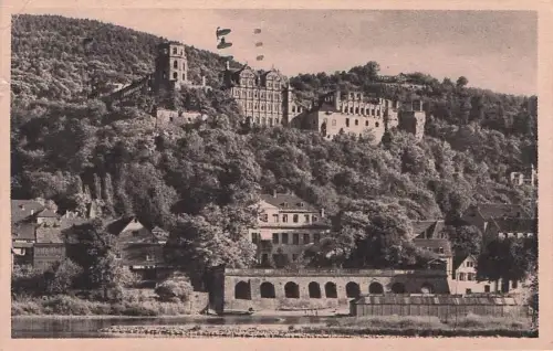 ALLEMAGNE - Heidelberg - Das Schlos von Der Hirsch-Gasse Gesehen -794106