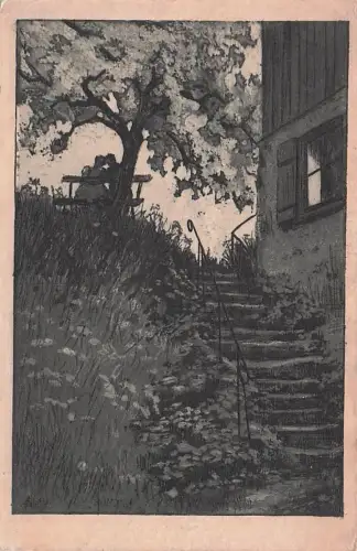 Künstler-Ansichtskarte -794116
