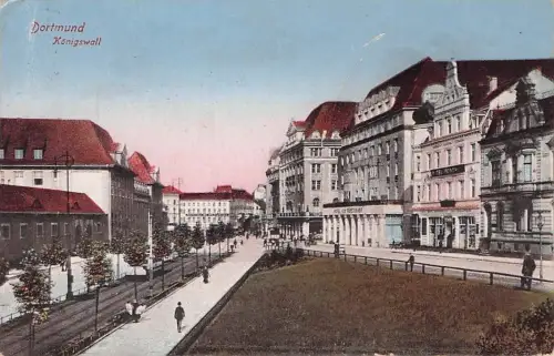 Ansichtskarte Dortmund Koenigswall Kat. Dortmund -794288