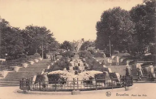 AK Brüssel, Bruxelles, Mont des Arts -794114