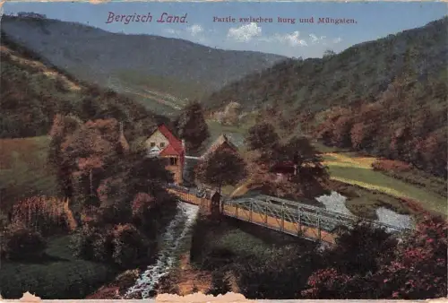 Bergisch Land. Partie zwischen Burg und Müngsten. -794080