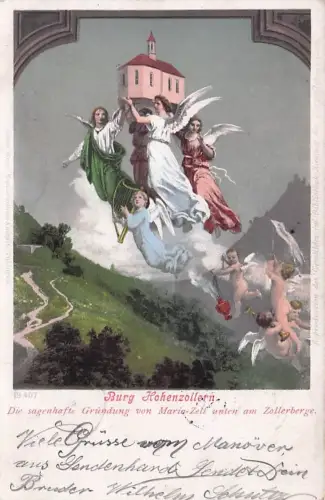 19407 Burg Hohenzollern. Die sagenhafte Gründung von Maria-Zell -794184