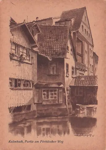 Ansichtskarte Kulmbach Partie am Proebitscherweg Kat. Kulmbach -794332