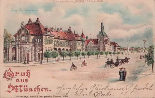 AK / Ansichtskarte Muenchen Neues Nationalmuseum Kat. AK / Ansichtskarte München Neues Nationalmuseum Kat. München -794234