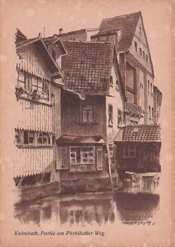 Ansichtskarte Kulmbach Partie am Proebitscherweg Kat. Kulmbach -794326