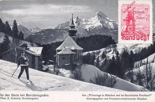 Kirche Gern bei Berchtesgaden verschickt nach Rosenheim -794050