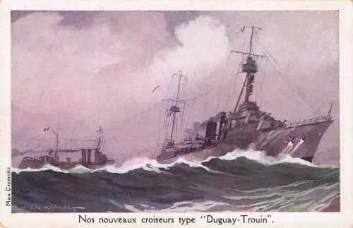 NATIONAL MARINE MILITÄRKRIEG Kreuzer DUGUAY-TROUIN Cremnitz -794438