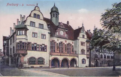 Freiburg Breisgau Neues Rathaus Kat. Freiburg im Breisgau -794274
