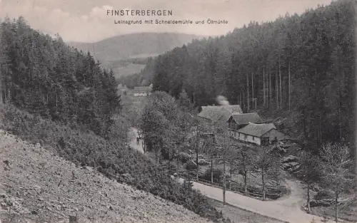 Finsterbergen_Bad oel und Schneidemuehle im Leinatal Finsterbergen -794294
