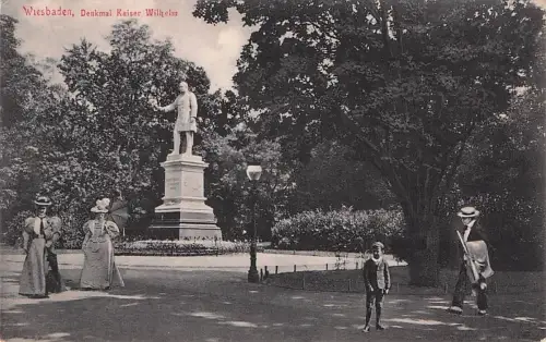 Wiesbaden, Denkmal Kaiser Wilhelm -794304