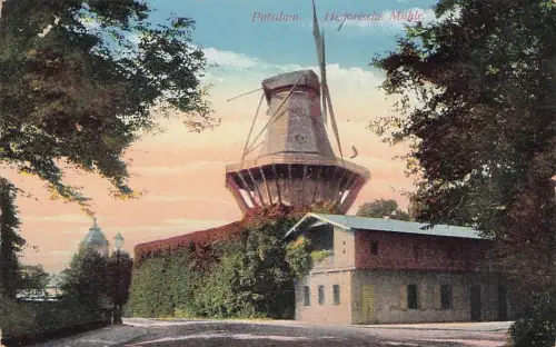 Potsdam, Historische Windmühle -794280