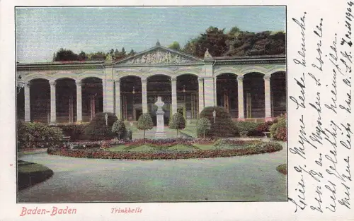 Ak Baden Baden am Schwarzwald, -794452