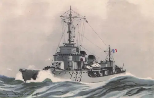 Cartes postales Bateau Guerre Torpilleur Bombarde Haffner -794446