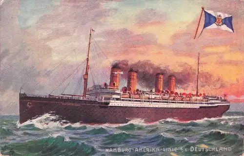 HAMBURG AMERIKA LINIE S/S DEUTSCHLAND -794538
