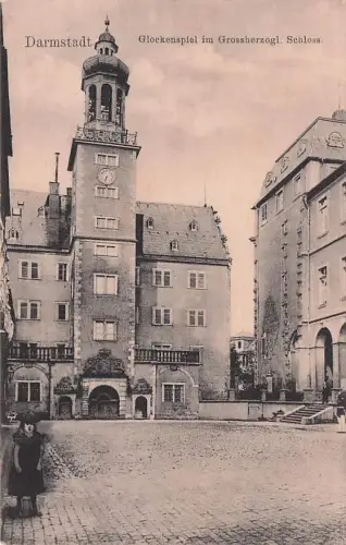 Darmstadt Glockenspiel im Grossherzogl. Schloss. -794466
