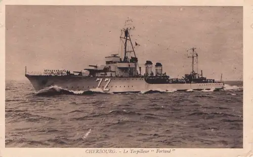 CHERBOURG. Le Torpilleur "Fortunė" -794416