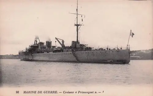 26 MARINE DE GUERRE. -Croiseur « Primauguet ». -794434