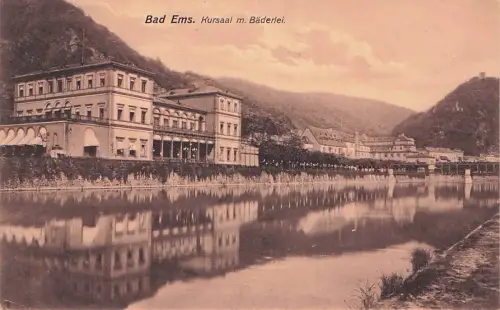 Ansichtskarte Bad Ems Kursaal Kat. Bad Ems -794506