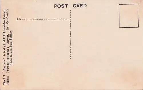 L. N. E. R. R. M. S. "ANTWERP." -794436