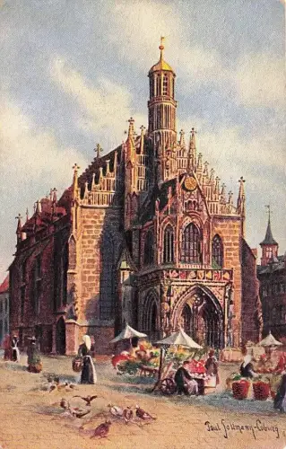 PAUL SOLLMANN Nürnberg Frauenkirche n -794400