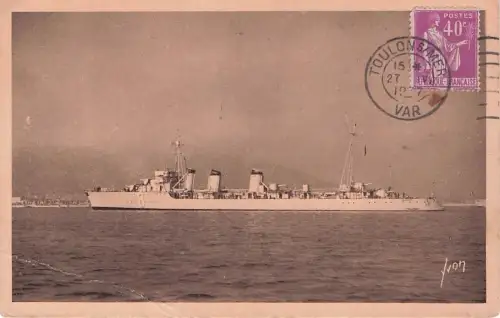 Ak Französisches Kriegsschiff, Contre Torpilleur Panthere -794566